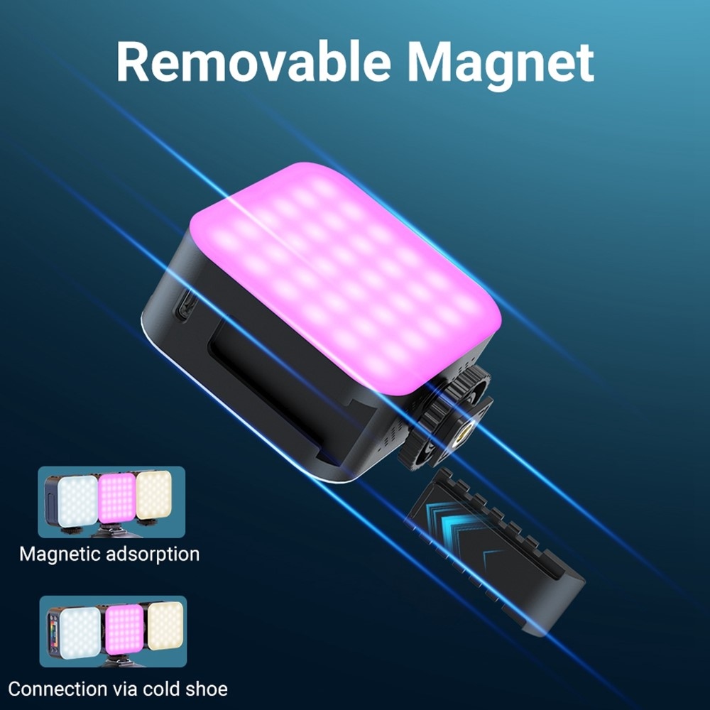 D02 mini RGB magnetické LED světlo na mobil