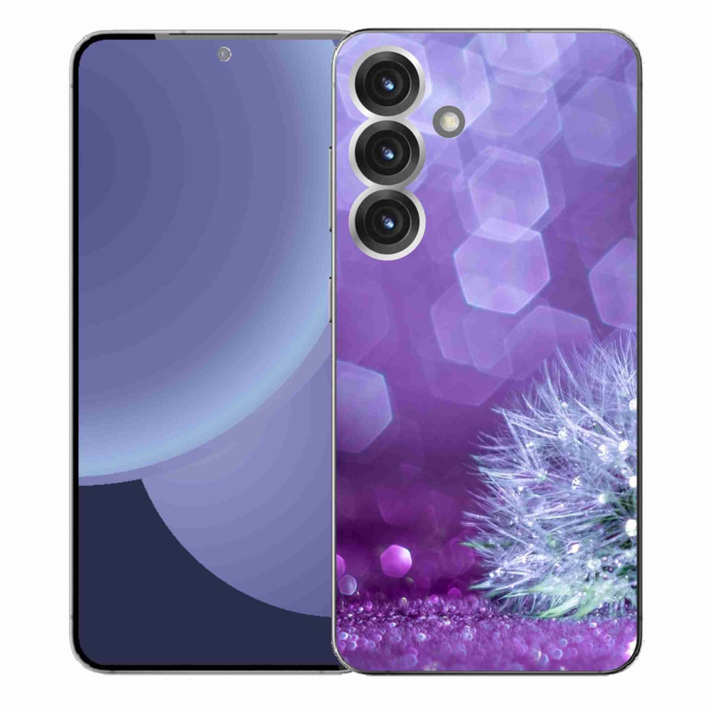 Gelový kryt mmCase na Samsung Galaxy S25+ - odkvetlá pampeliška 2