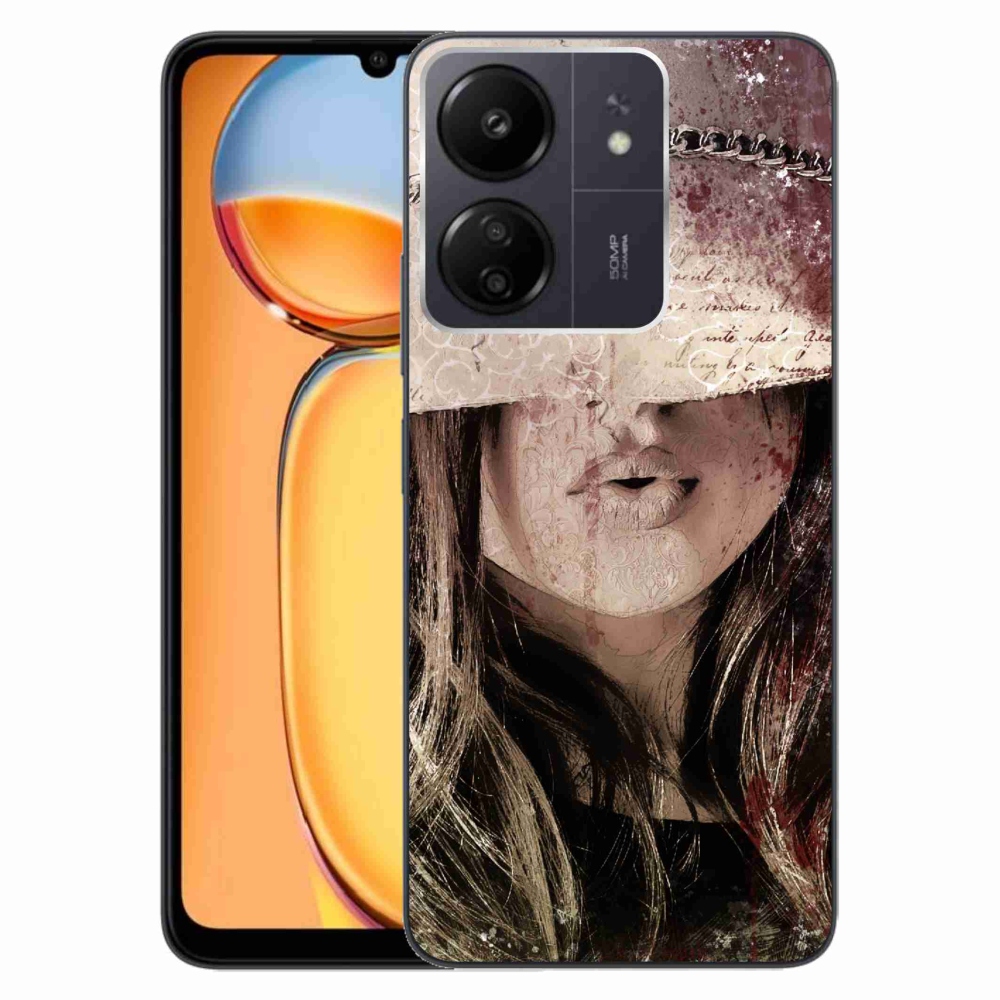 Gelový kryt mmCase na Xiaomi Poco C65/Redmi 13C - dívka