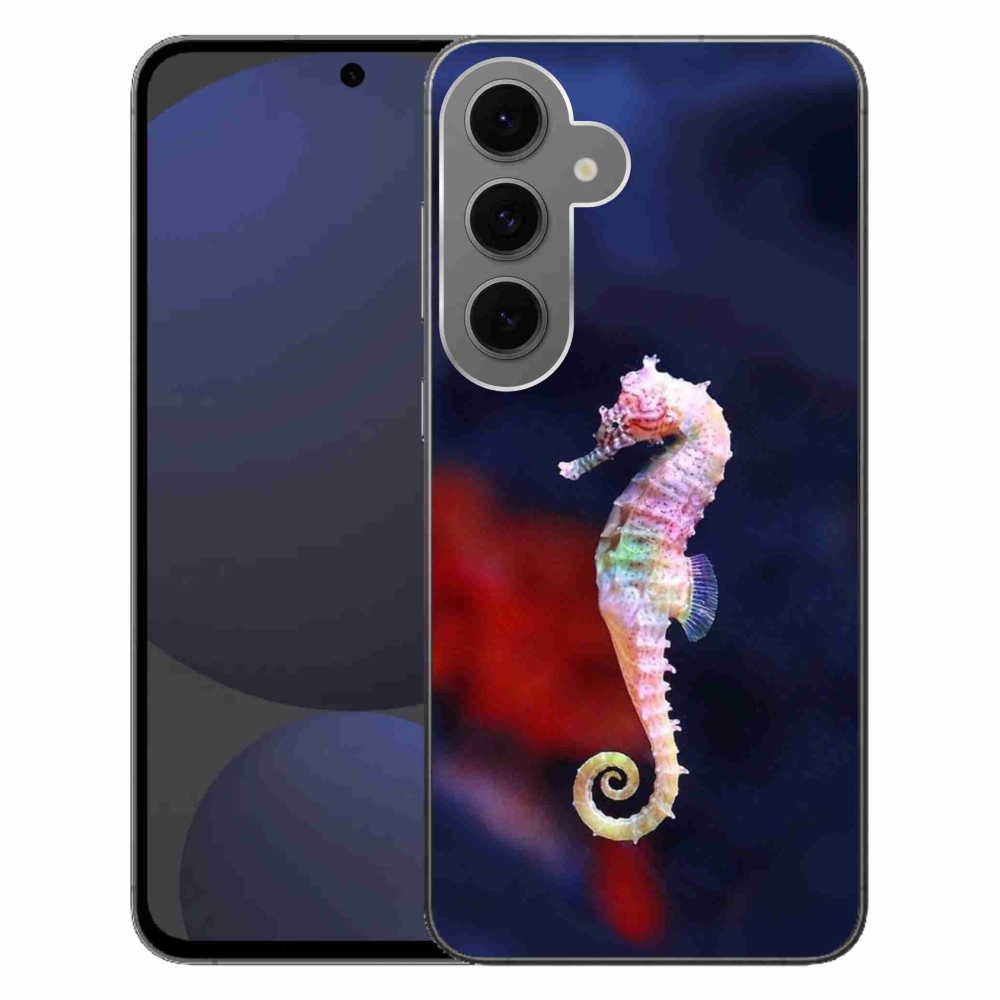 Gelový kryt mmCase na Samsung Galaxy S24 FE - mořský koník