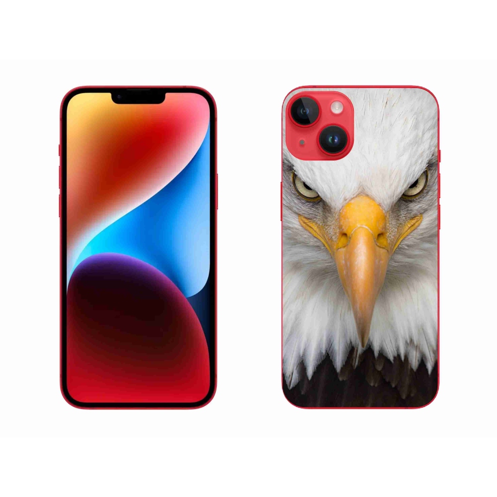 Gelový kryt mmCase na iPhone 14 Plus - orel