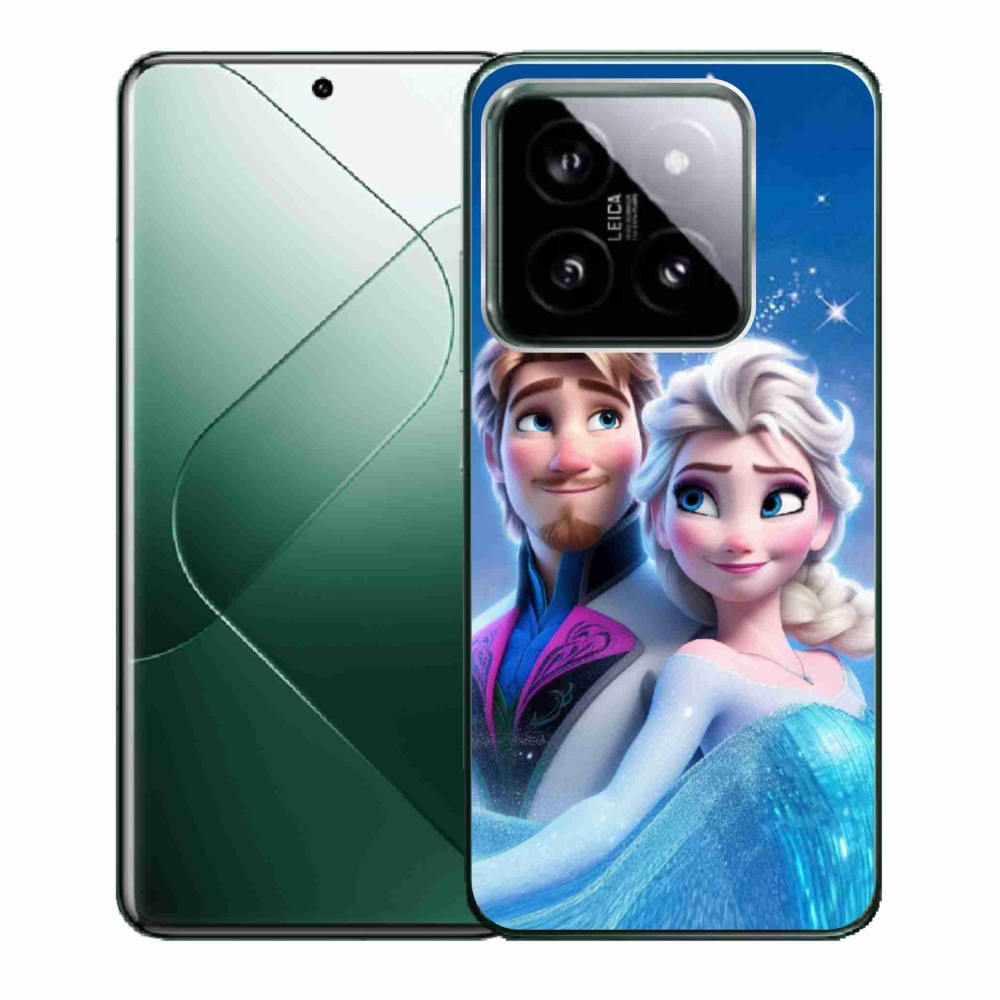 Gelový kryt mmCase na Xiaomi 14 - ledové království 1