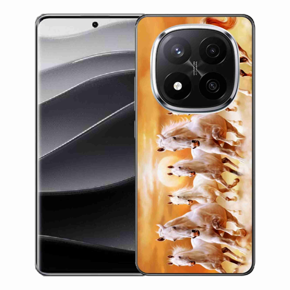Gelový kryt mmCase na Xiaomi Redmi Note 14 Pro+ 5G - koně 2