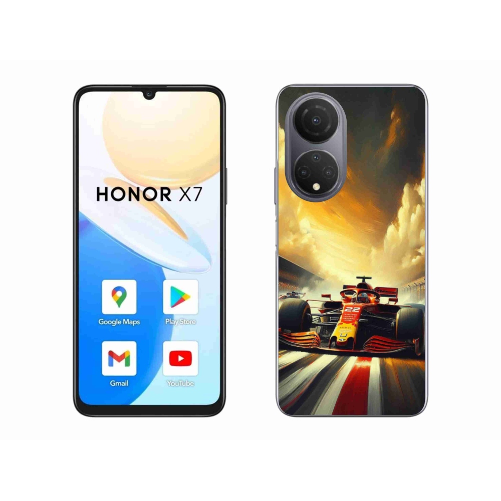 Gelový kryt mmCase na Honor X7 - formule 2