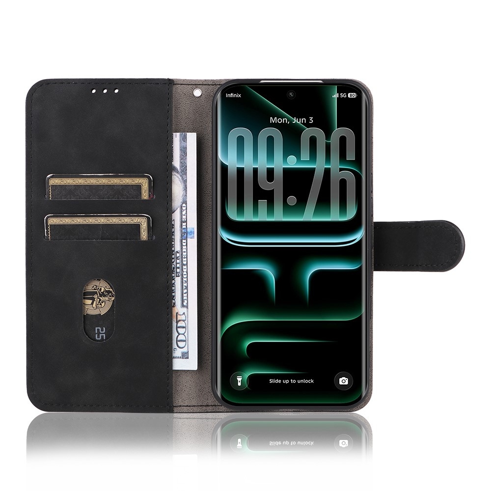 Feel knížkové pouzdro na Infinix Note Edge 5G - černé