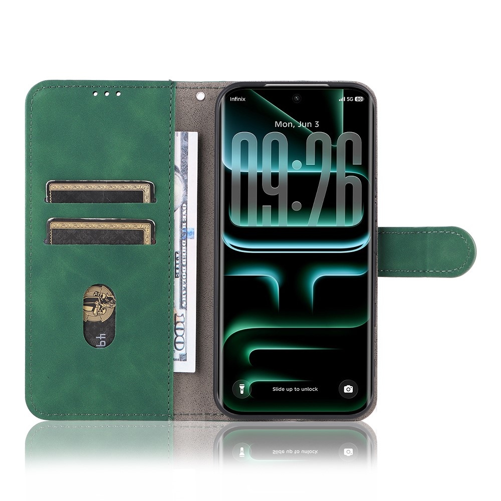 Feel knížkové pouzdro na Infinix Note Edge 5G - zelené