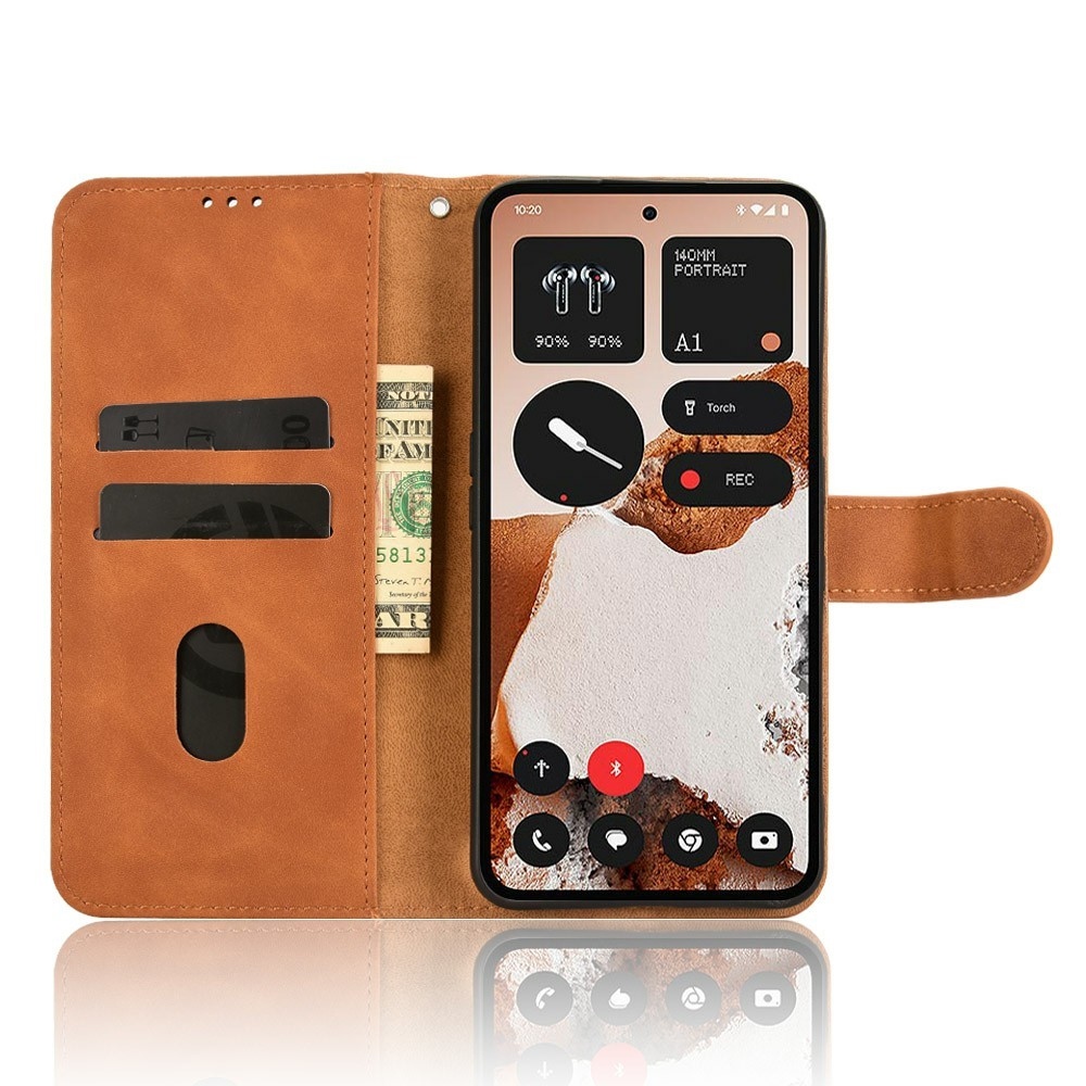 Feel knížkové pouzdro na Nothing CMF Phone 2 Pro - hnědé