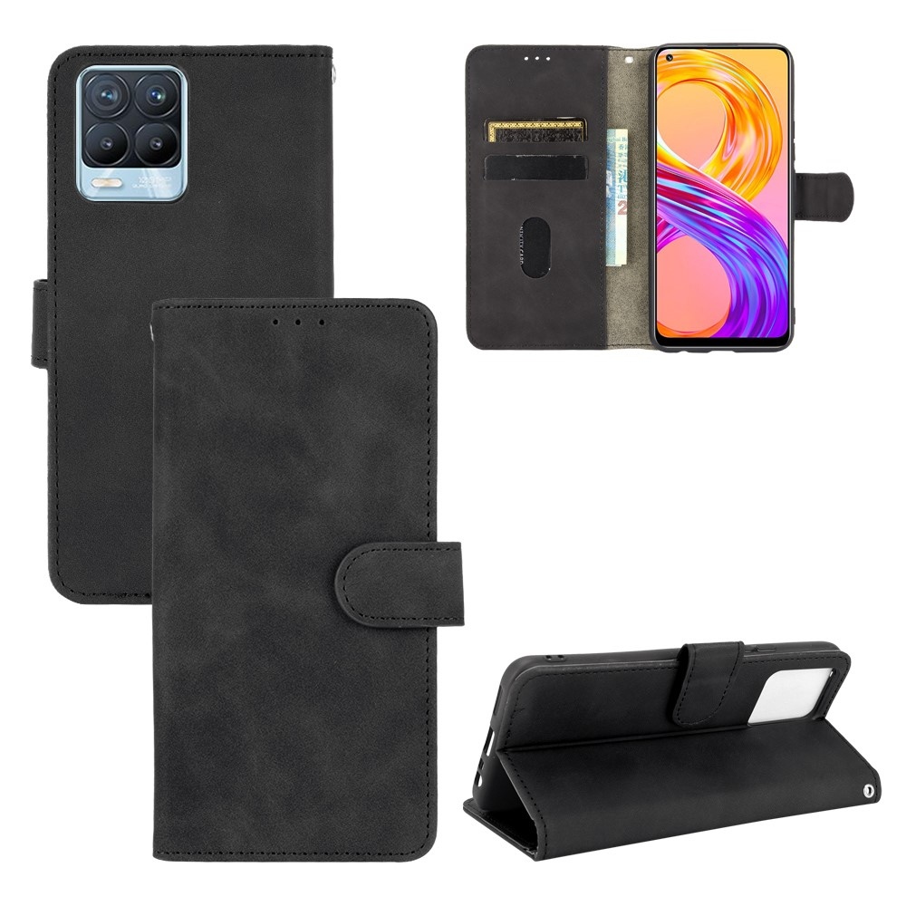 Feel knížkové pouzdro na Realme 8/8 Pro - černé