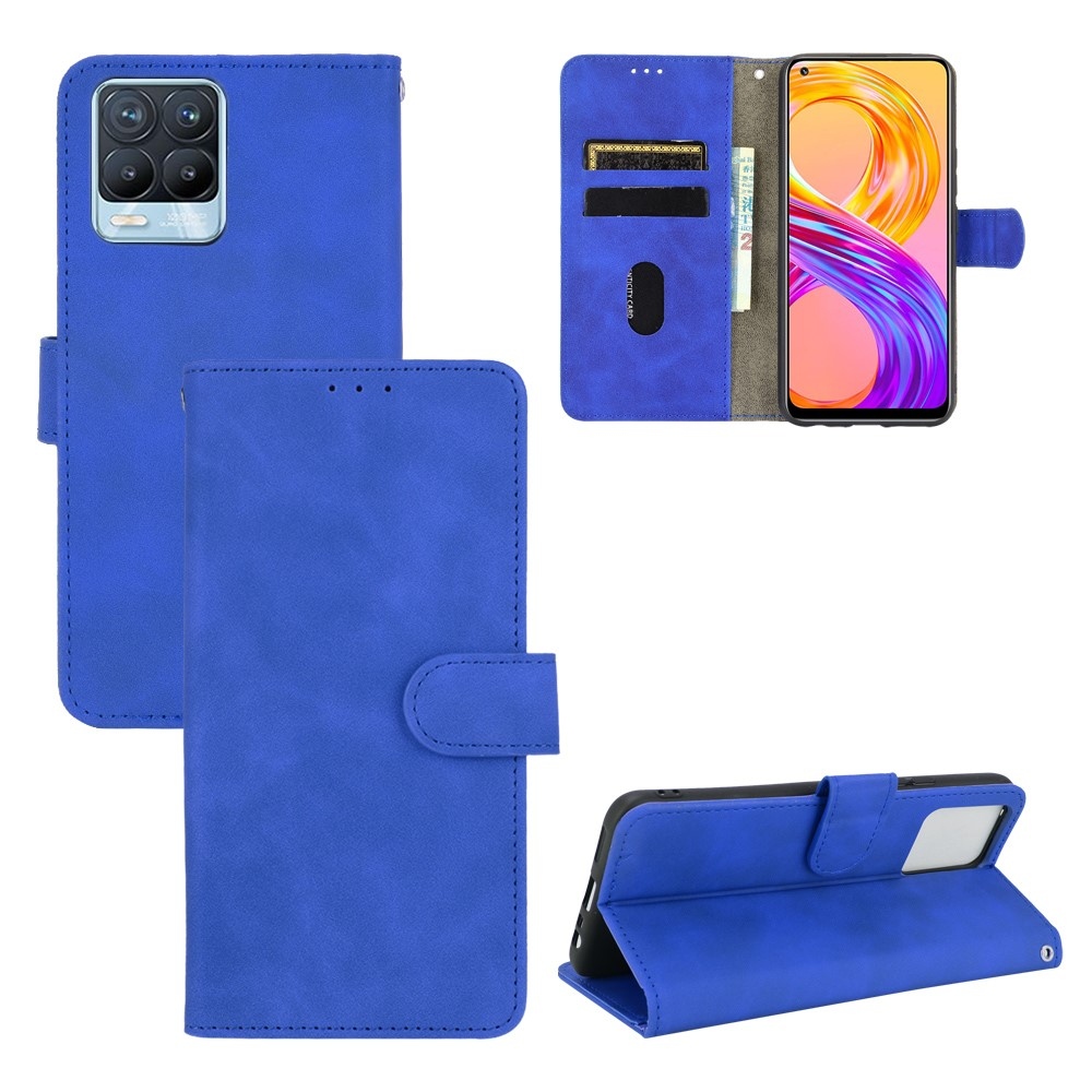 Feel knížkové pouzdro na Realme 8/8 Pro - modré