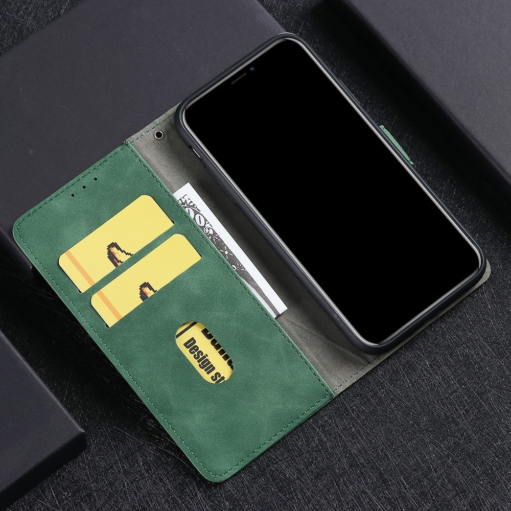 Feel knížkové pouzdro na Realme 8/8 Pro - zelené