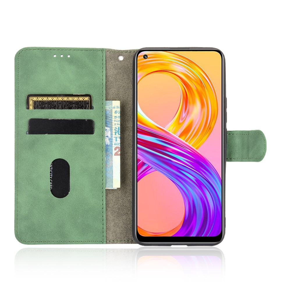 Feel knížkové pouzdro na Realme 8/8 Pro - zelené