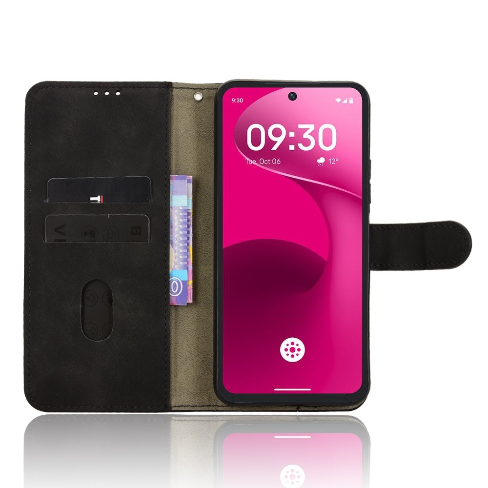 Feel knížkové pouzdro na T-Mobile T Phone 3 Pro - černé