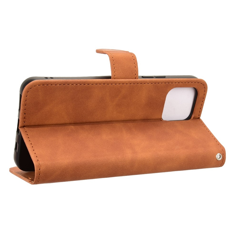 Feel knížkové pouzdro na T-Mobile T Phone 3 Pro - hnědé