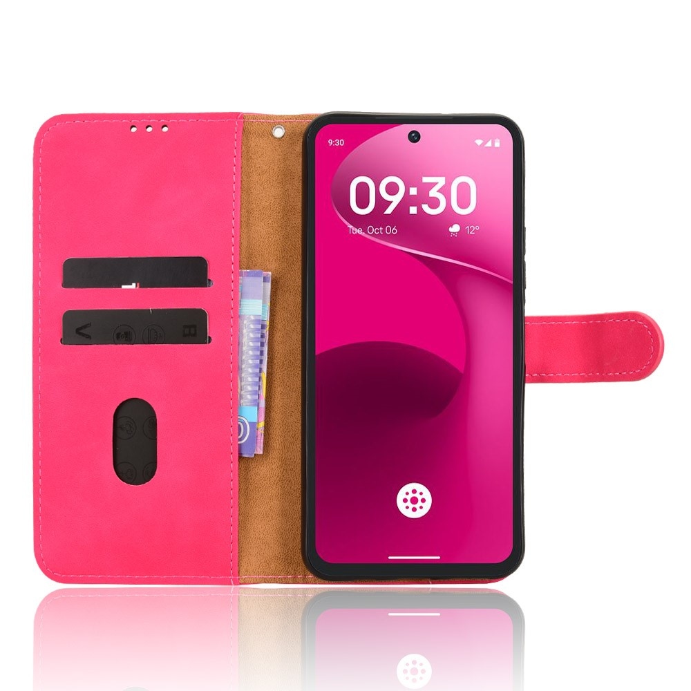 Feel knížkové pouzdro na T-Mobile T Phone 3 Pro - rose