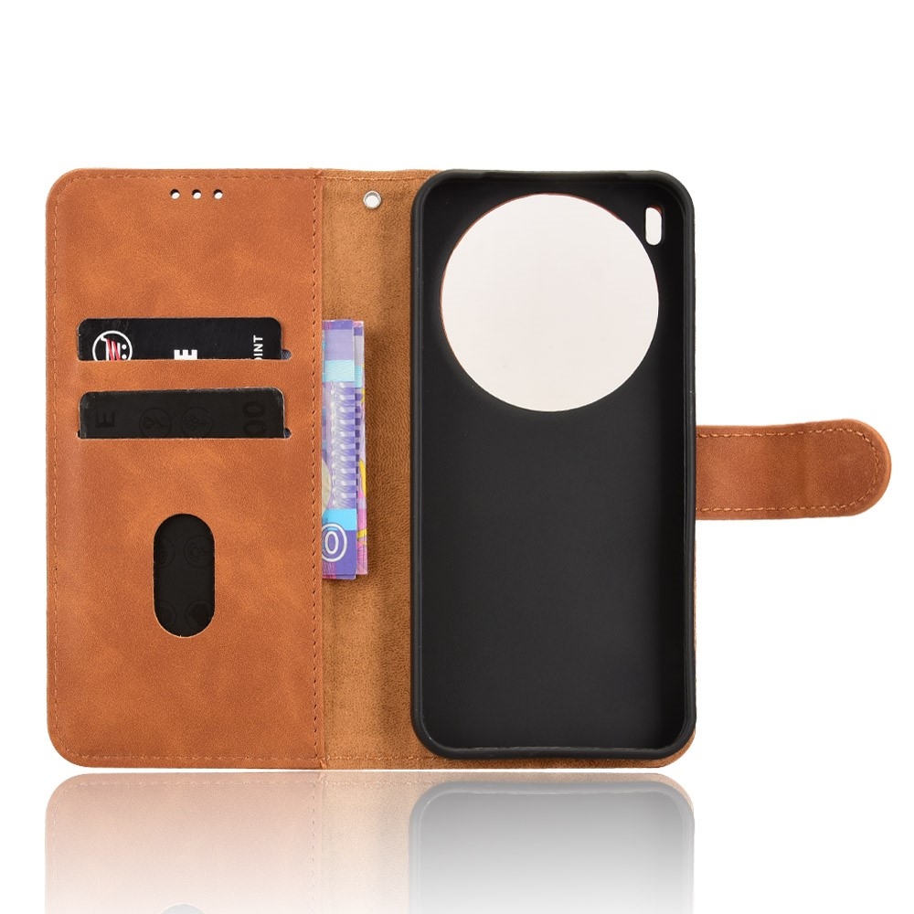 Feel knížkové pouzdro na Vivo X300 5G - hnědé