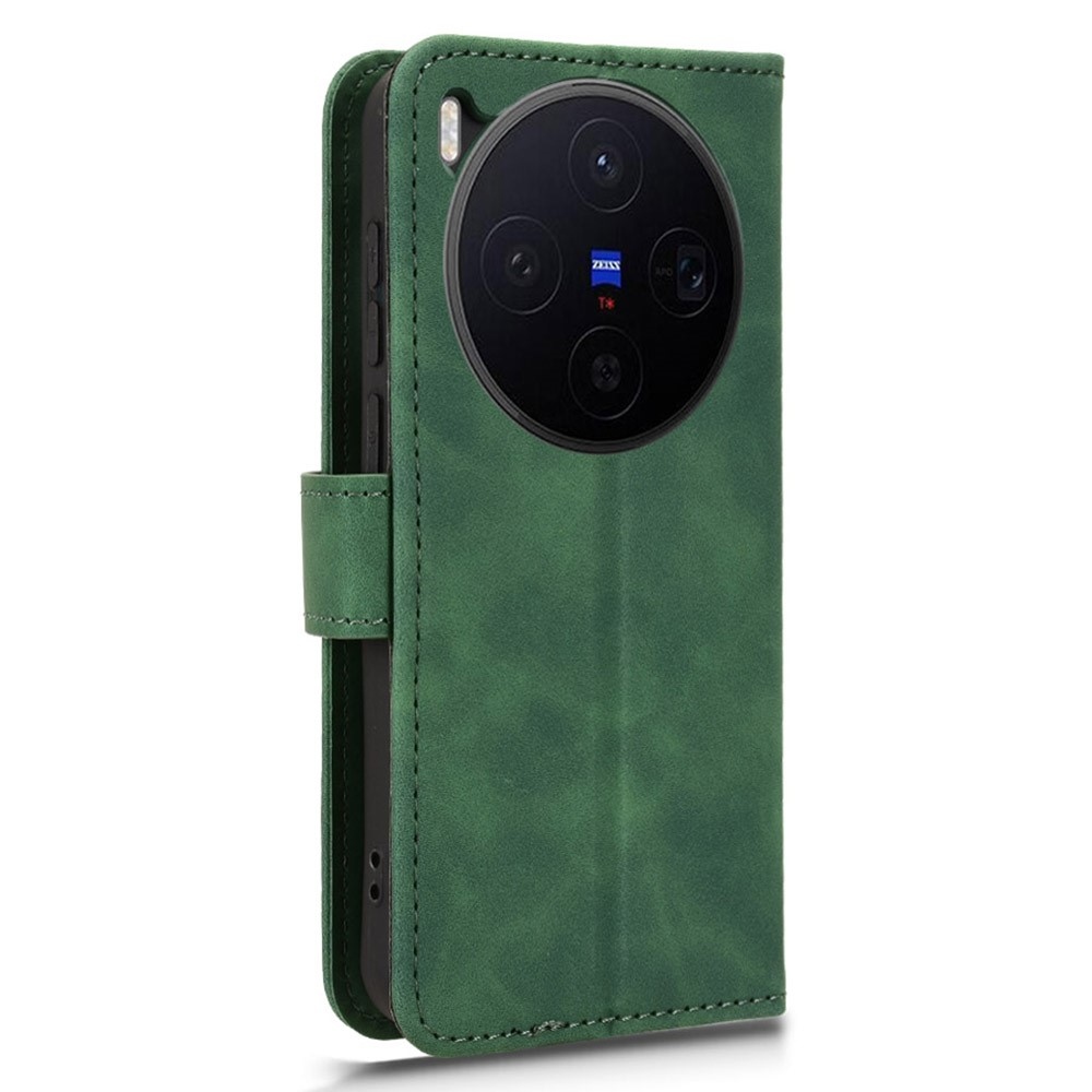 Feel knížkové pouzdro na Vivo X300 5G - zelené