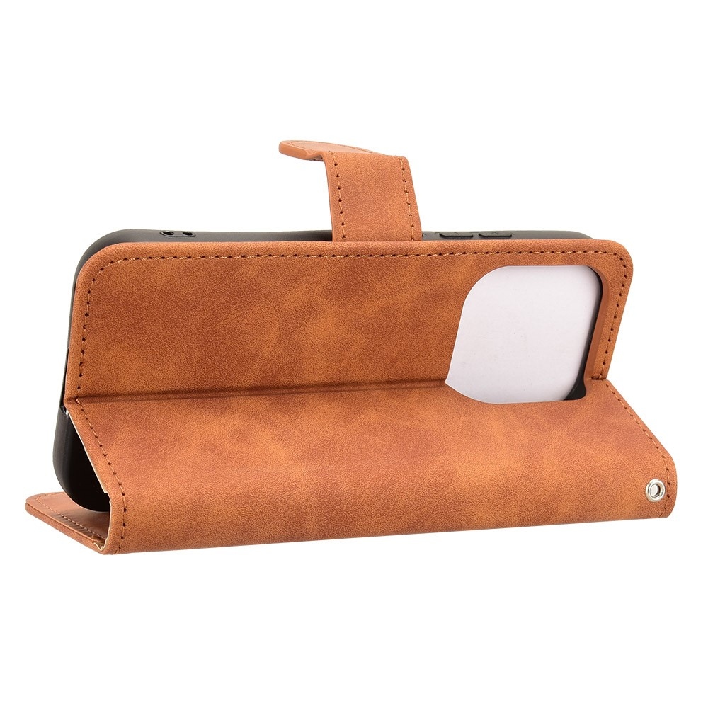 Feel knížkové pouzdro na Xiaomi 17 - hnědé