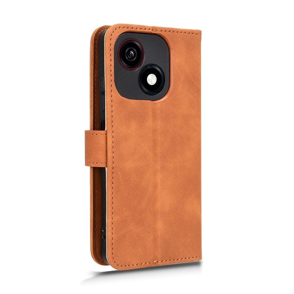Feel knížkové pouzdro na ZTE Blade A35e - hnědé