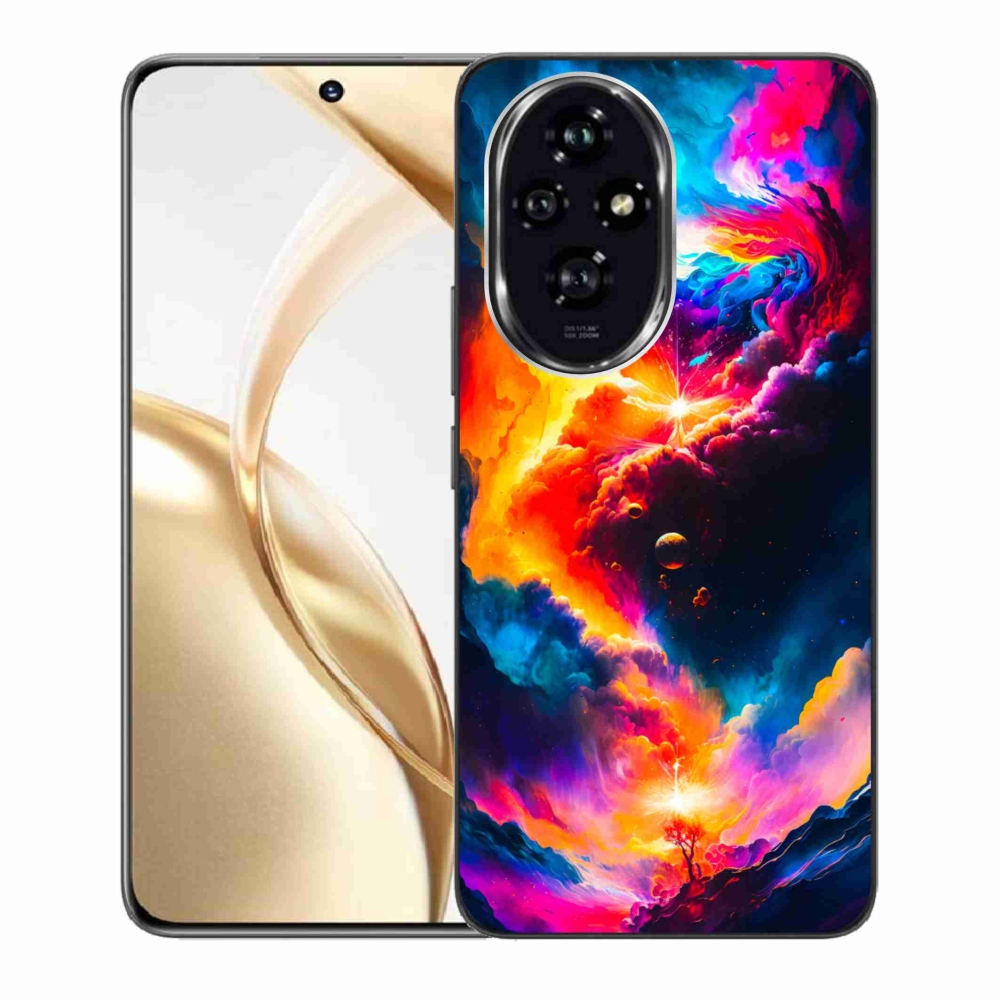 Gelový kryt mmCase na Honor 200 5G - abstraktní motiv