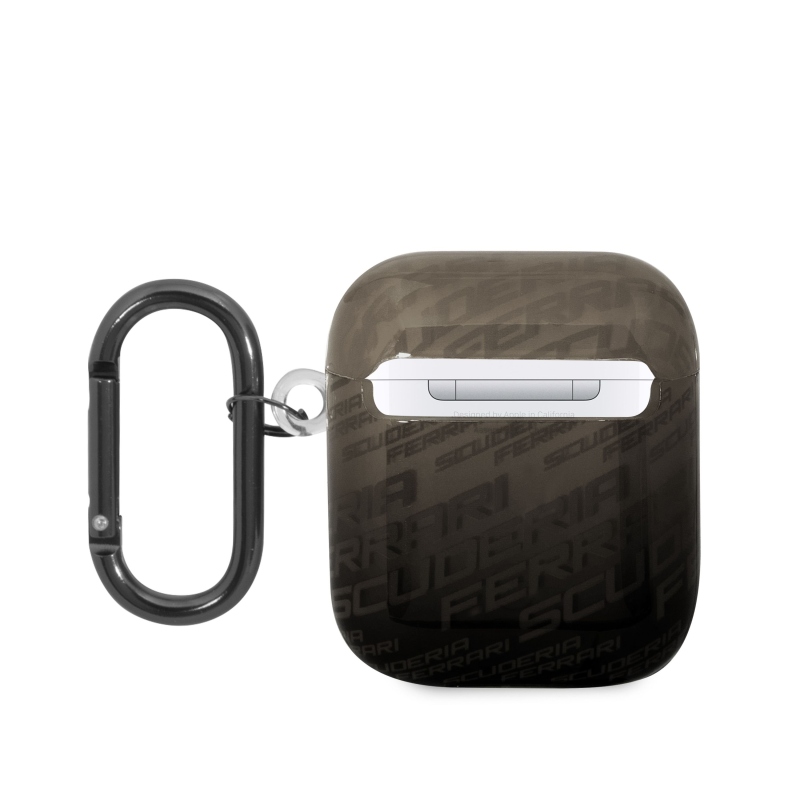 Ferrari Gradient Allover Pouzdro pro Airpods 1/2 Black
