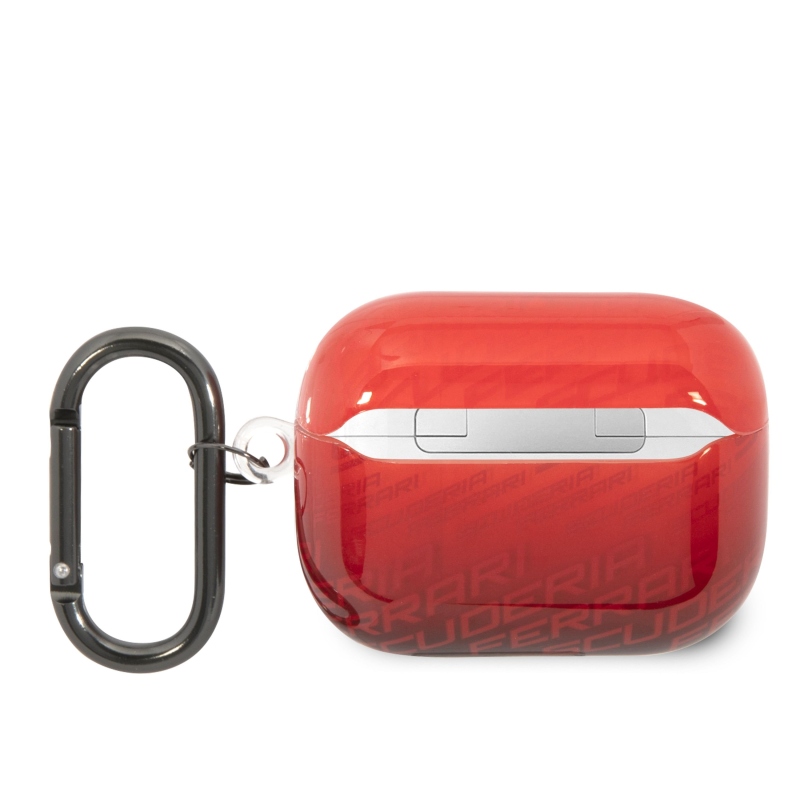 Ferrari Gradient Allover Pouzdro pro Airpods Pro Red