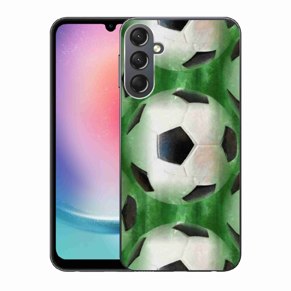 Gelový kryt mmCase na Samsung Galaxy A24 - fotbalový míč