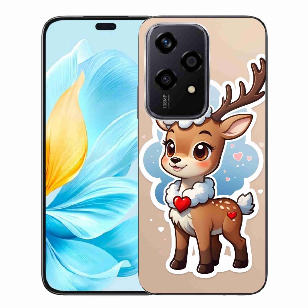 Gelový kryt mmCase na Honor 200 Lite 5G - kreslený sob