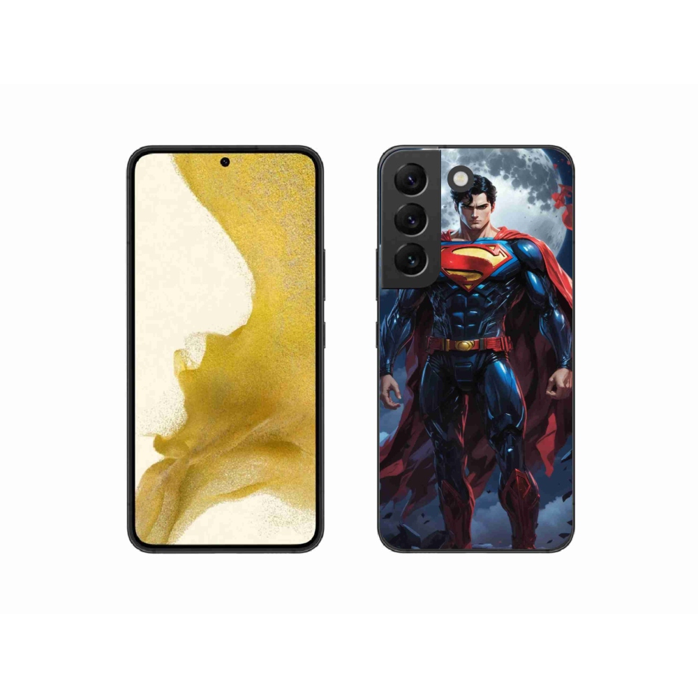 Gelový kryt mmCase na Samsung Galaxy S22 5G - superman