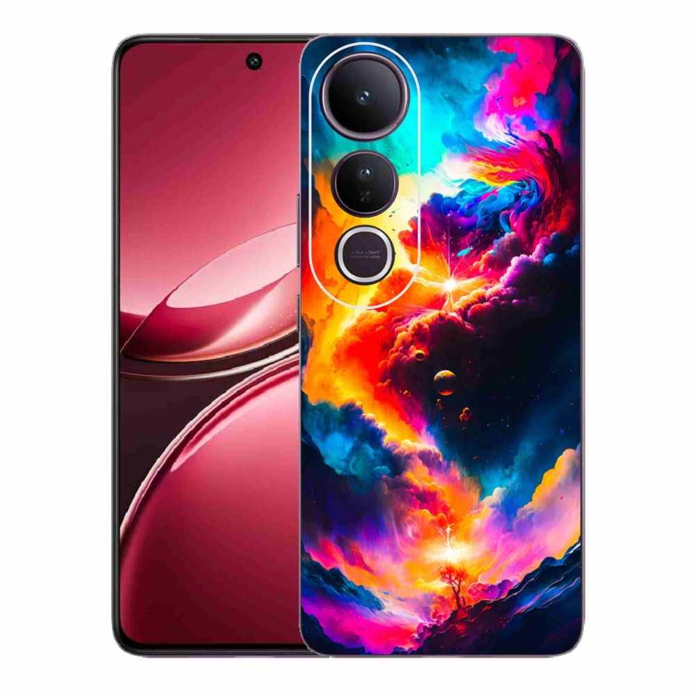Gelový kryt mmCase na Vivo V50 Lite 4G/5G - abstraktní motiv