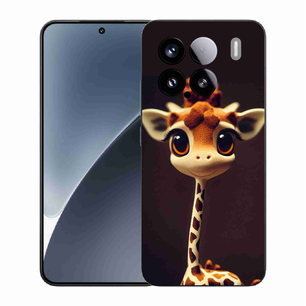 Gelový kryt mmCase na Xiaomi 15 - malá žirafa