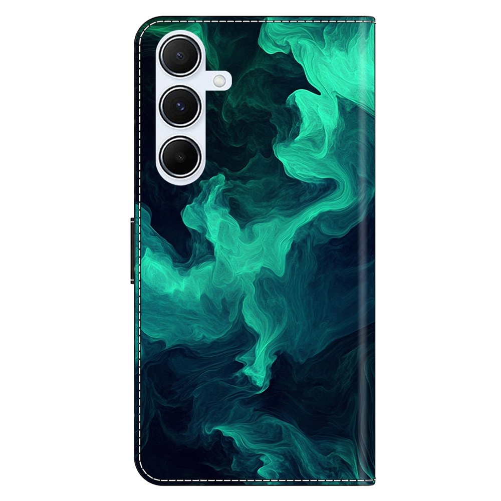 Firmly knížkové pouzdro na Samsung Galaxy A17 5G/A26 5G - zelený kouř
