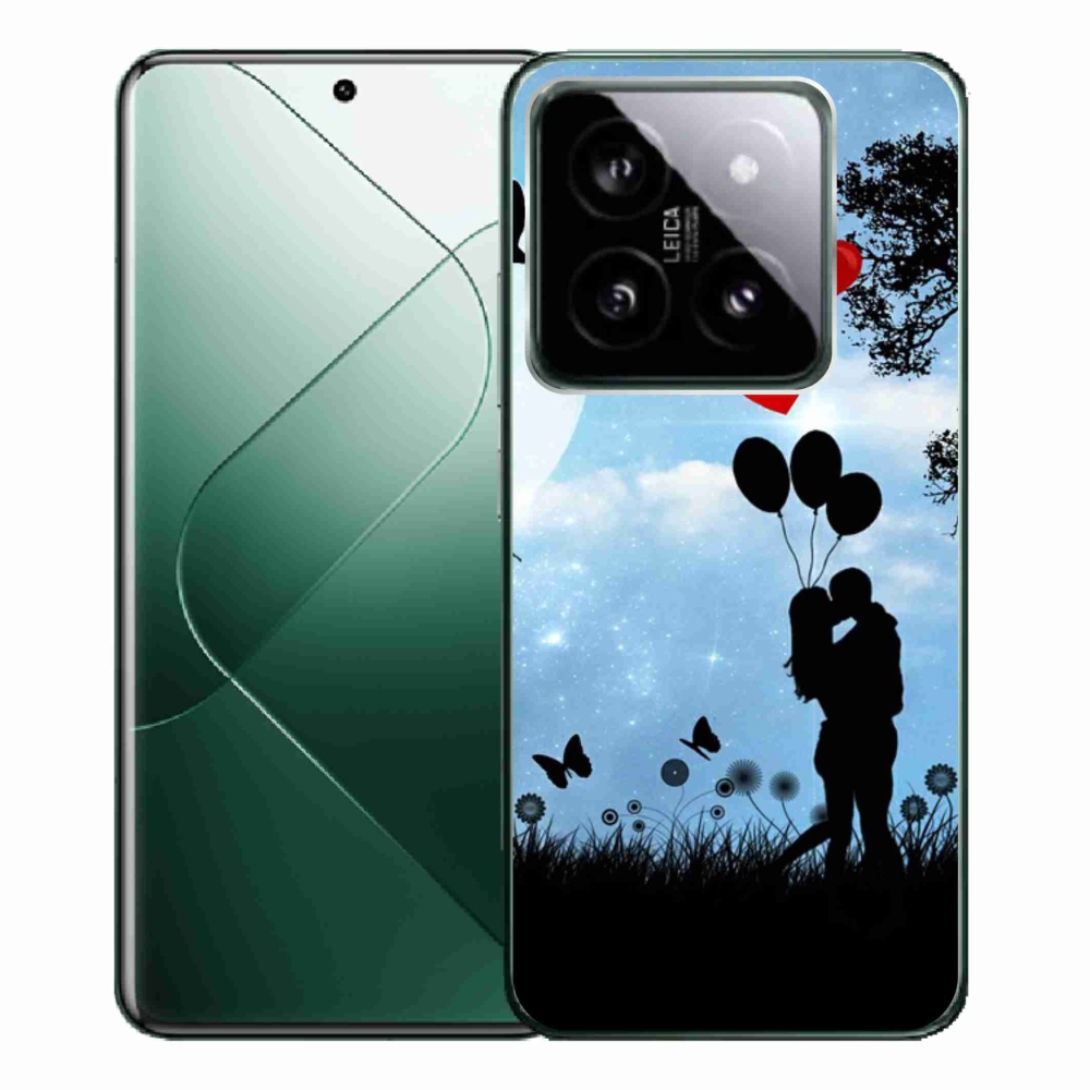Gelový obal mmCase na Xiaomi 14 Pro - zamilovaný pár