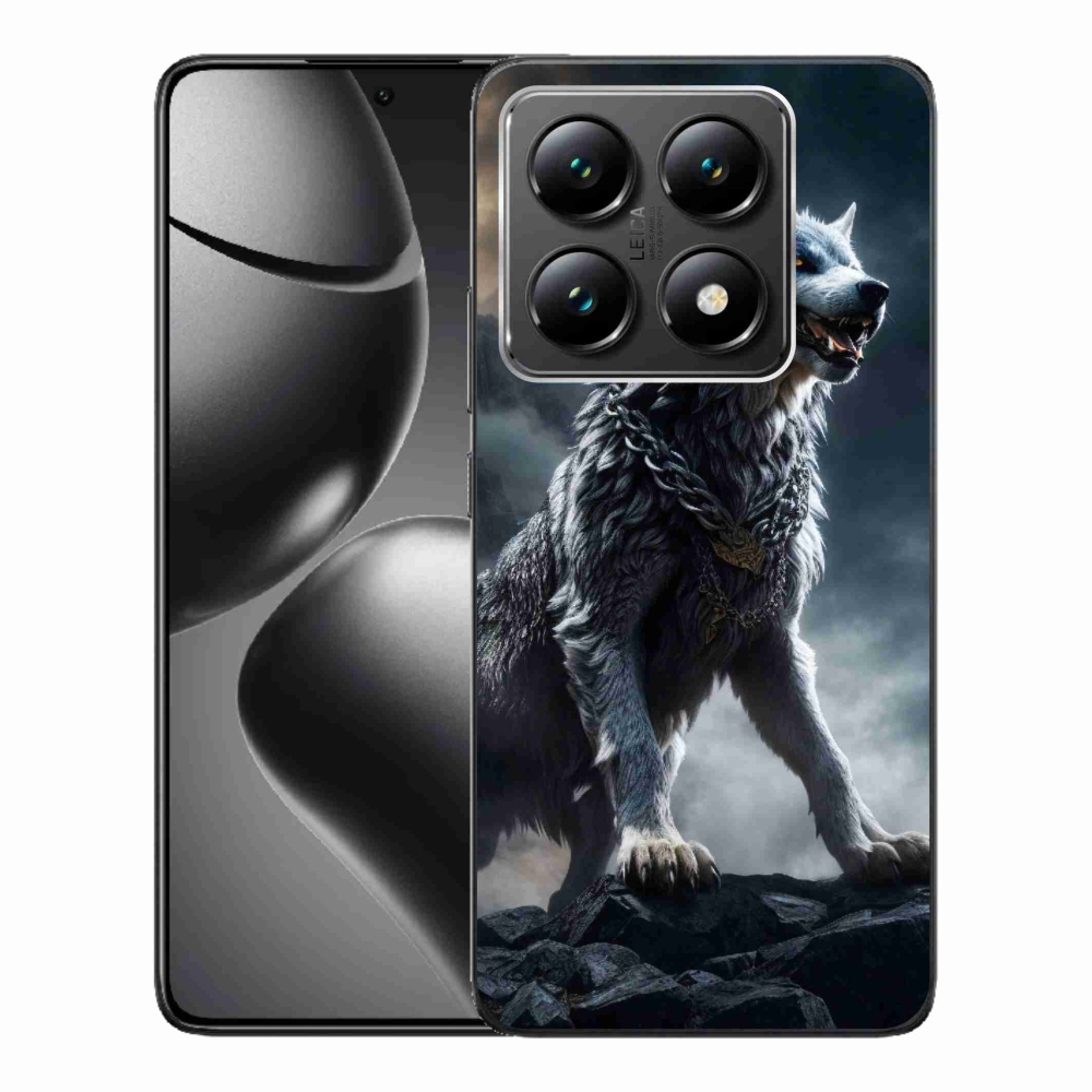 Gelový kryt mmCase na Xiaomi 14T - vlk 1