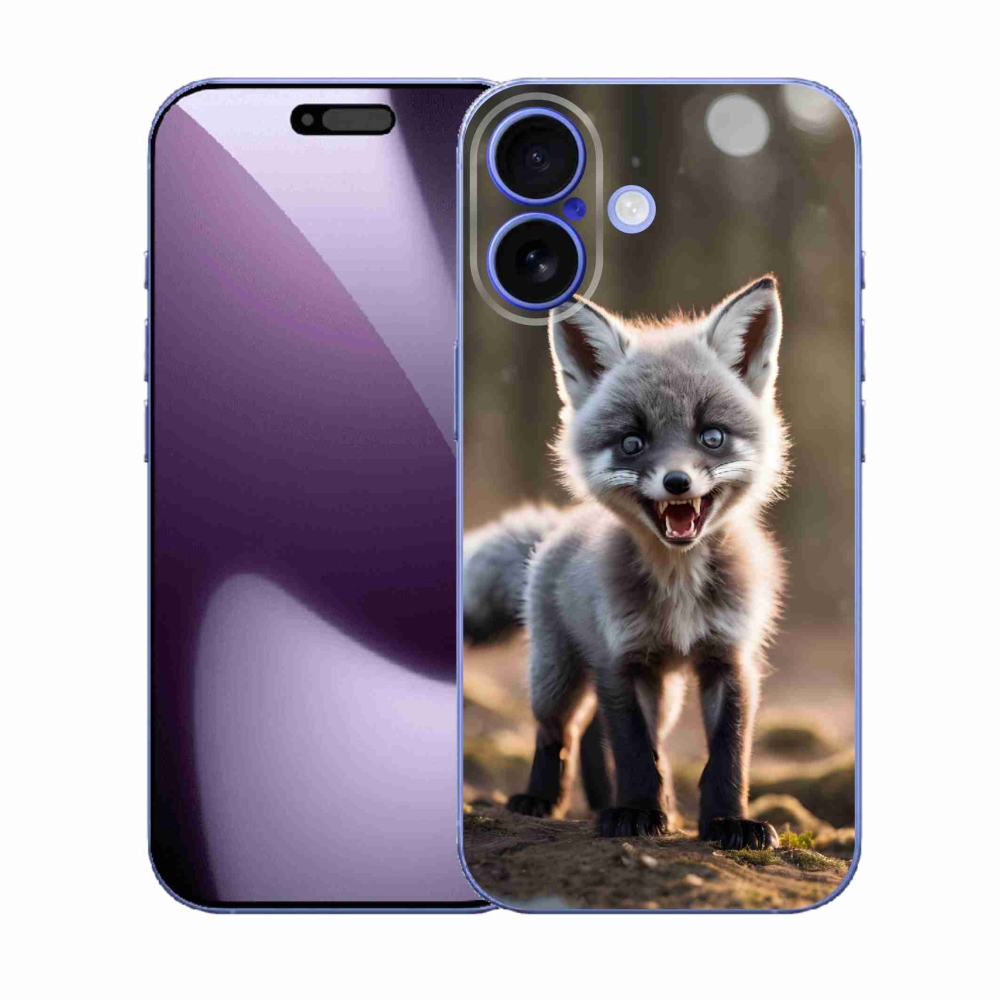 Gelový kryt mmCase na iPhone 17 - rozzuřená liška