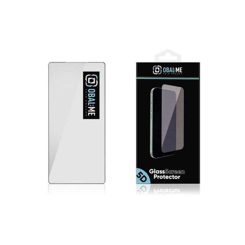 OBAL:ME 5D Tvrzené Sklo pro Samsung Galaxy S25 Ultra Black