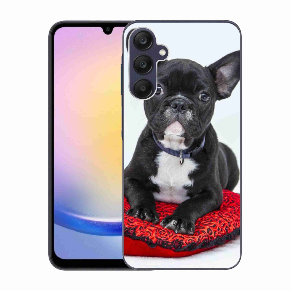Gelový obal mmCase na Samsung Galaxy A25 5G - buldok