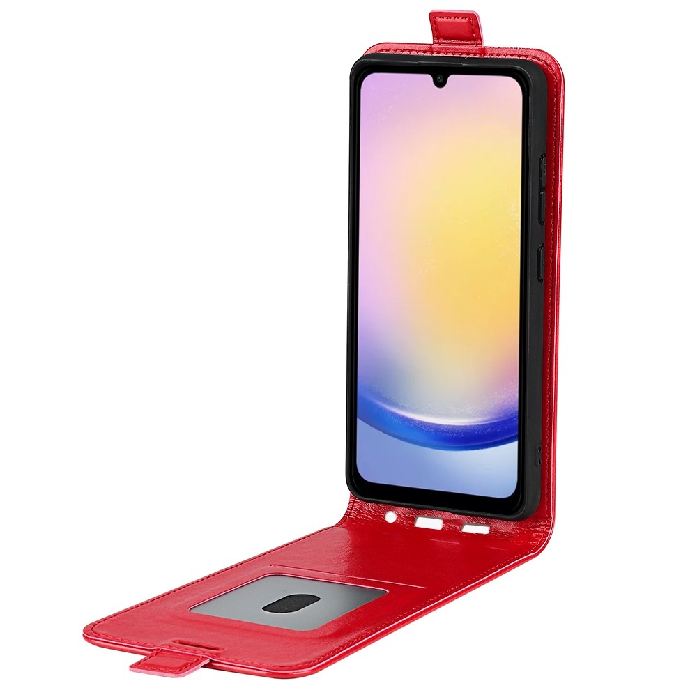Vertical knížkové pouzdro na Samsung Galaxy A26 5G - červené