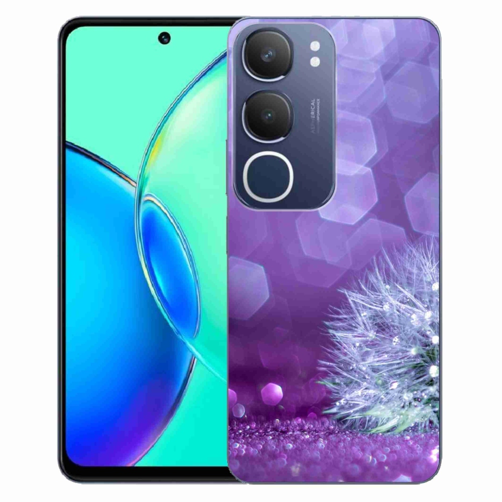 Gelový kryt mmCase na Vivo Y19s - odkvetlá pampeliška 2