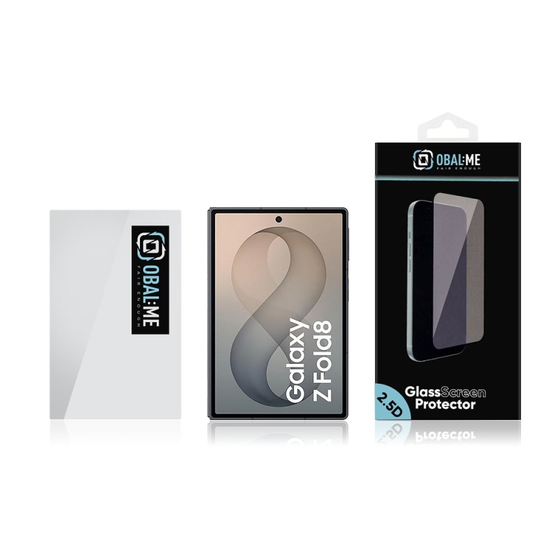 OBAL:ME 2.5D Tvrzené Sklo pro Samsung Galaxy Z Fold 8 Clear