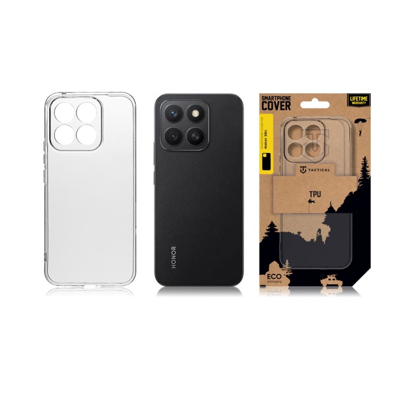 Tactical TPU Kryt pro Honor X8c Transparent