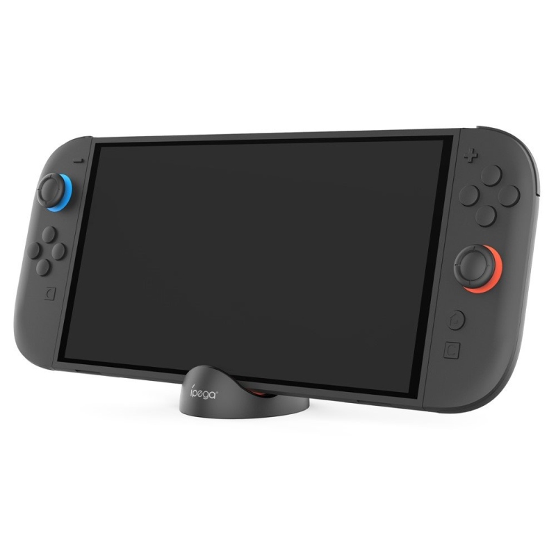 iPega SW2041 Mini Nabíjecí Dok pro Nintendo Switch Lite/Nintendo Switch/Nintendo Switch 2 Black/Red