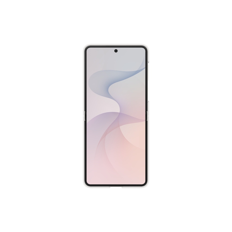 EF-EF776CWE Samsung Silikonový Magnetický Kryt s Kroužkem pro Galaxy Z Flip 8 Cream
