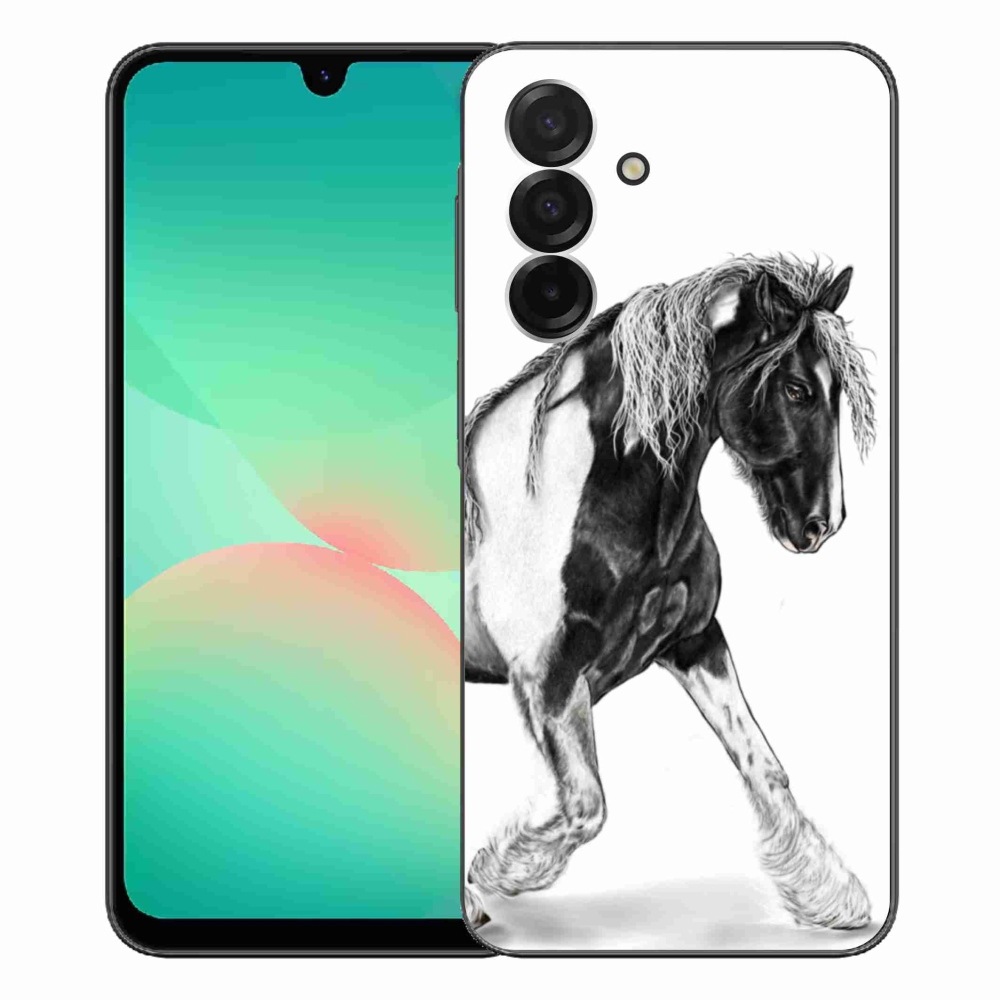 Gelový kryt mmCase na Samsung Galaxy A26 5G - kůň