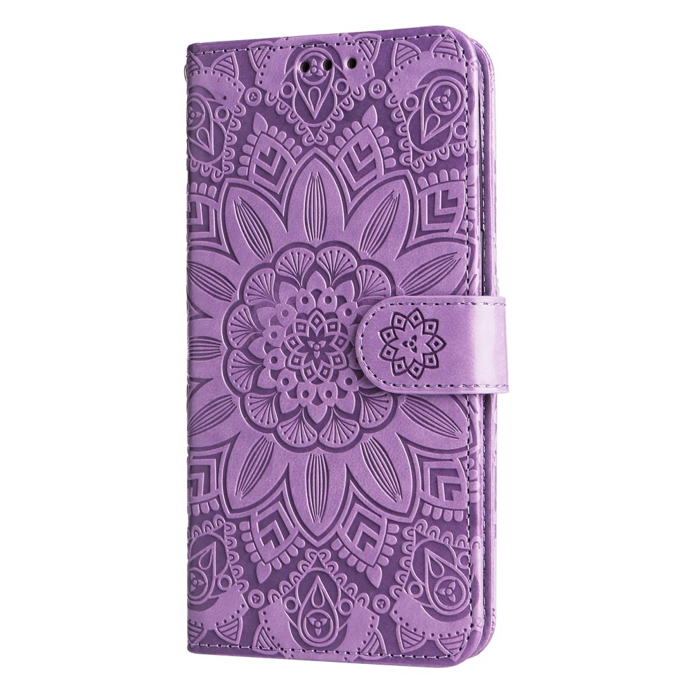 Sunflower knížkové pouzdro na Xiaomi Redmi Note 14S/Note 13 Pro 4G/Poco M6 Pro - fialové