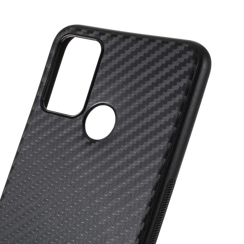 Fiber gelový obal na mobil Honor 9A - černý