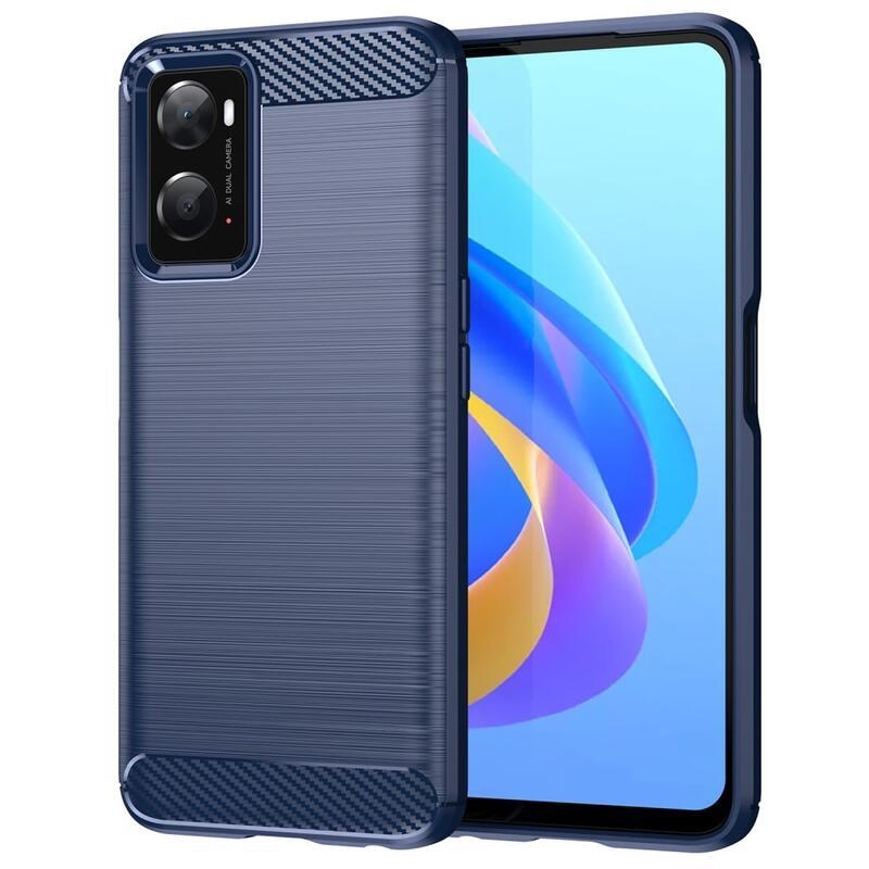Fiber odolný gelový obal na mobil Realme 9i - modrý