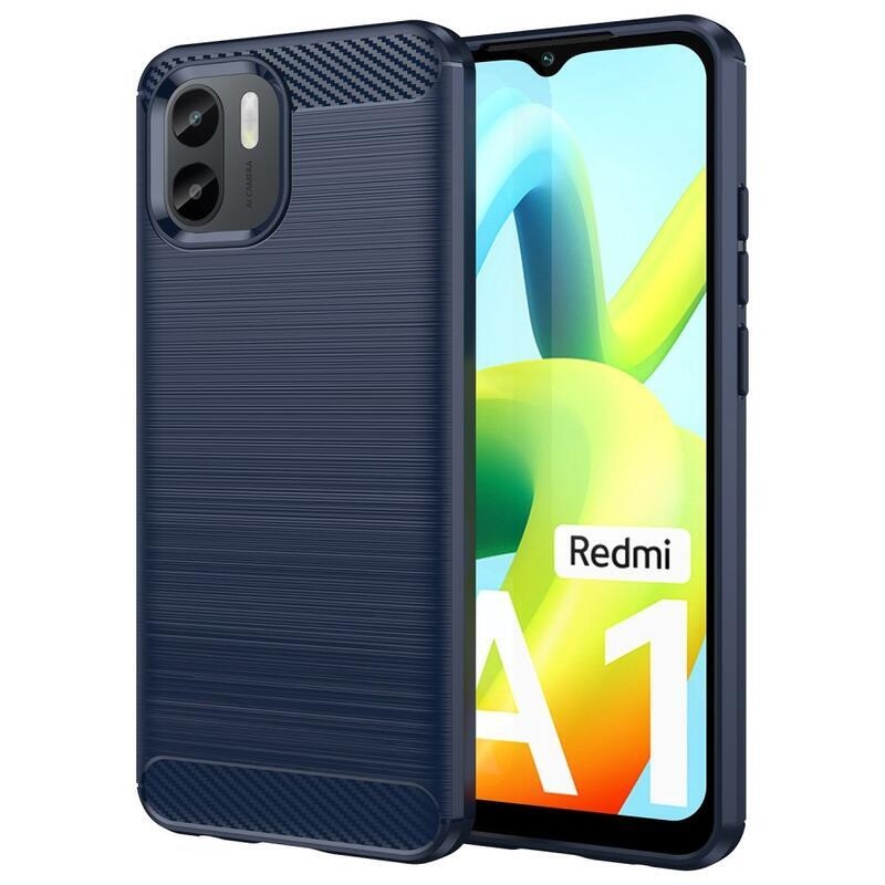 Fiber odolný gelový obal na mobil Xiaomi Redmi A1/Redmi A2 - modrý