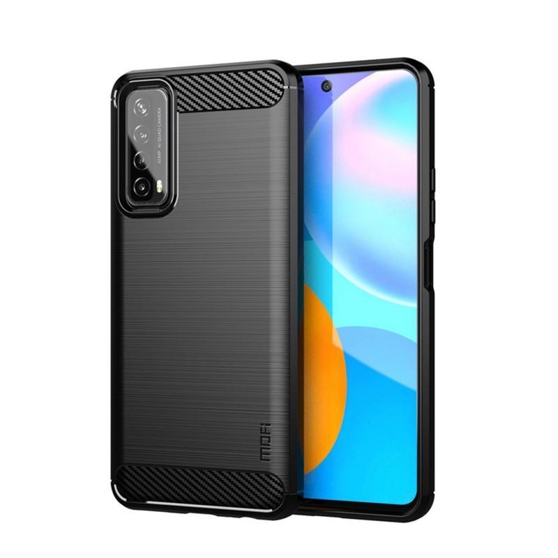 Fiber odolný gelový obal na telefon Huawei P Smart (2021) - černý