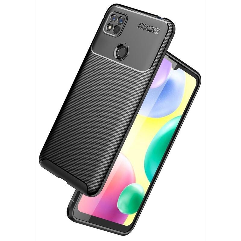 Fiber odolný gelový obal na Xiaomi Redmi 10A - černý