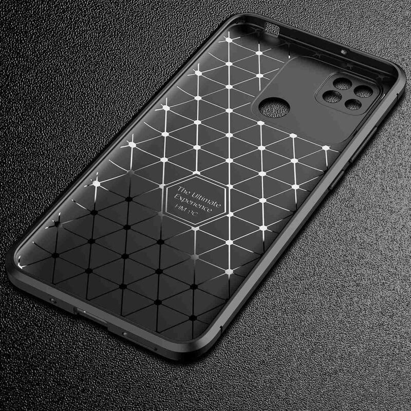 Fiber odolný gelový obal na Xiaomi Redmi 10A - černý